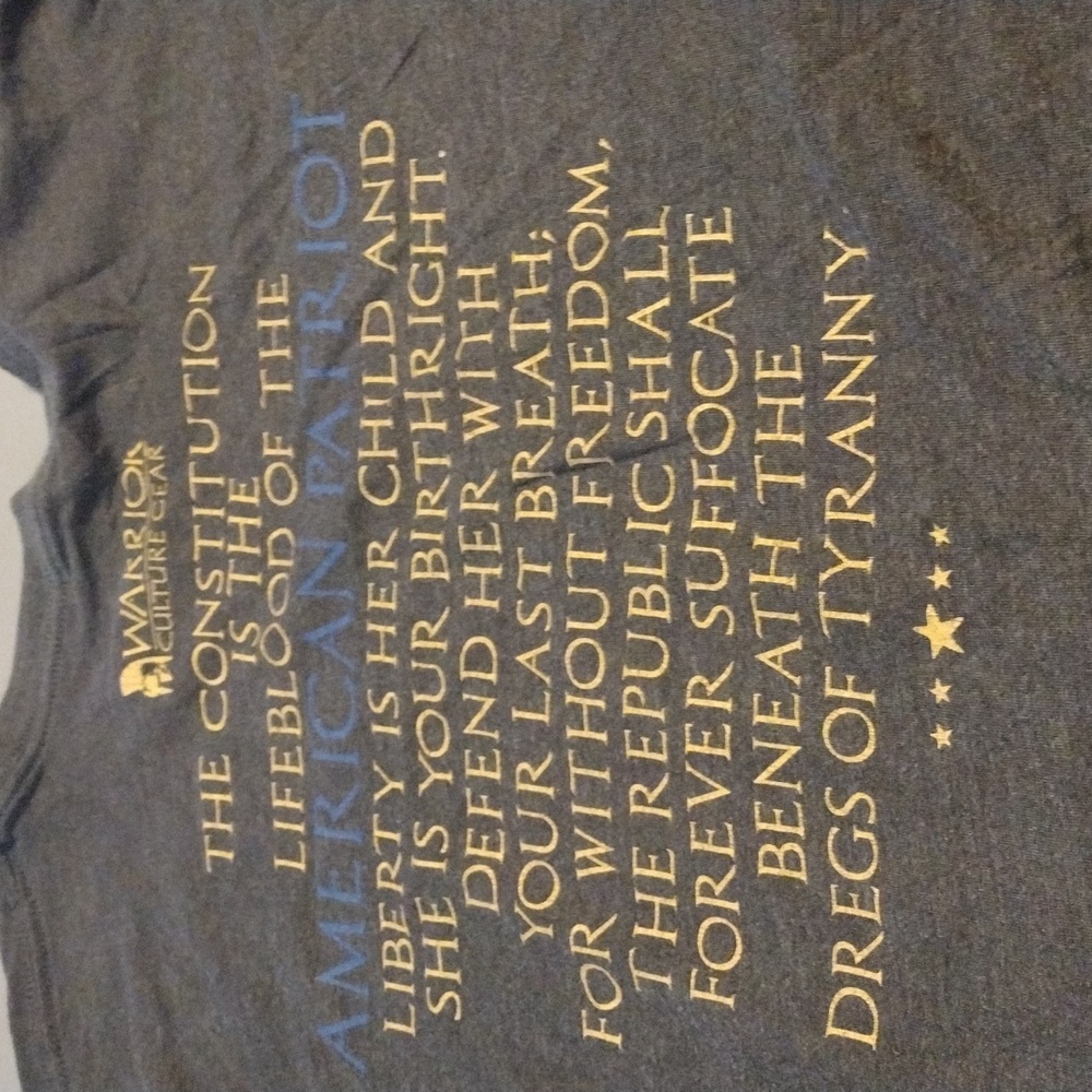 Vintage Warrior Culture 1776 T-shirt XL - Picture 4 of 6